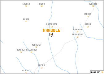 map of Kwadole