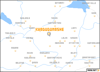 map of KwaDudumashe