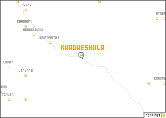 map of KwaDweshula