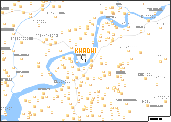 map of Kwadwi