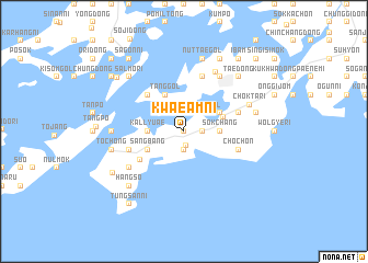 map of Kwaeam-ni