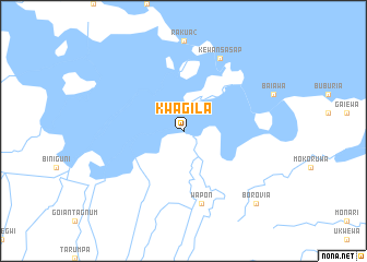 map of Kwagila