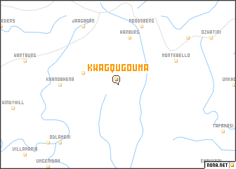 map of KwaGqugouma