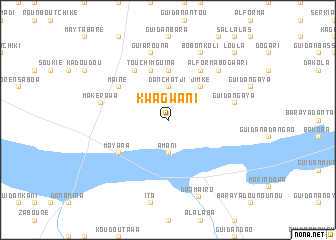 map of Kwagwani