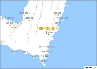 map of Kwahaula
