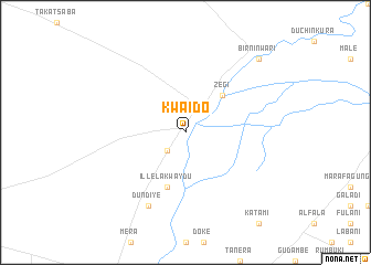 map of Kwaido