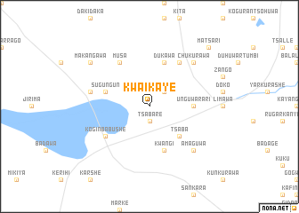 map of Kwaikaye