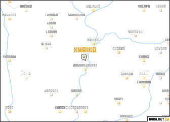 map of Kwaiko