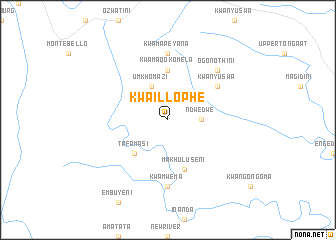 map of KwaIllophe