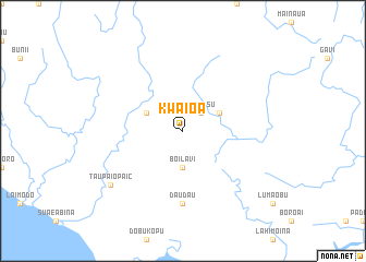 map of Kwaioa