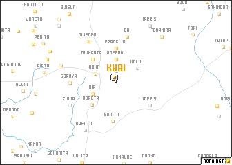 map of Kwai