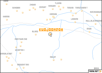 map of Kwāja Amrāh