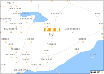 map of Kwajali