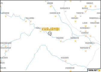 map of Kwajambi