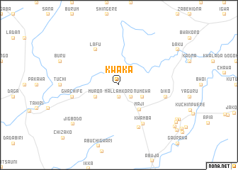 map of Kwaka