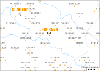 map of KwaKesa