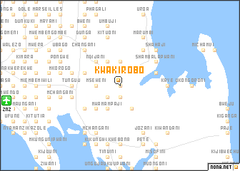 map of Kwakirobo