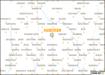 map of Kwakrom