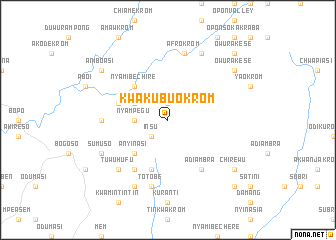 map of Kwakubuokrom