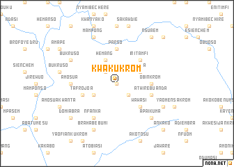 map of Kwakukrom