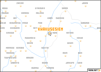 map of Kwakusesiem