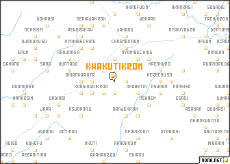 map of Kwakutikrom