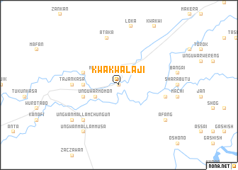map of Kwakwa Laji