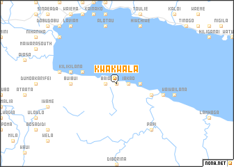 map of Kwakwala