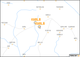 map of Kwala