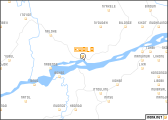 map of Kwala