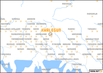 map of Kwalegun