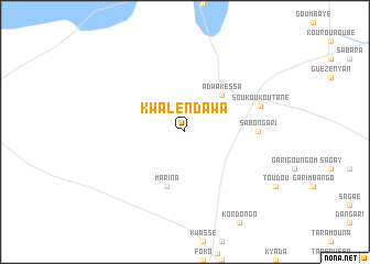 map of Kwalèn Dawa