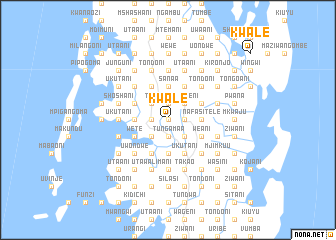 map of Kwale