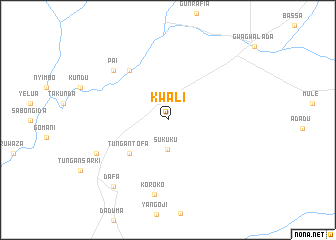 map of Kwali