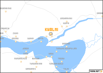 map of Kwalmi