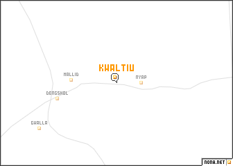 map of Kwal Tiu