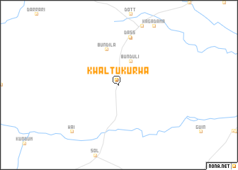 map of Kwaltukurwa