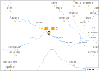 map of Kwaluma