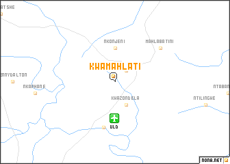 map of KwaMahlati