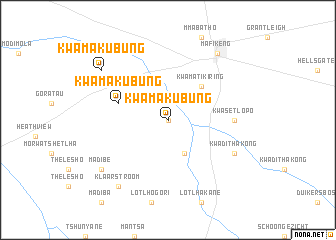 map of KwaMakubung