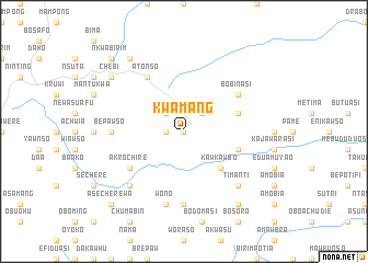 map of Kwamang