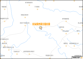 map of KwaMaxaka