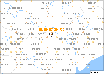 map of KwaMazamisa