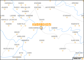 map of KwaMbekeni