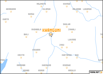 map of Kwamgumi