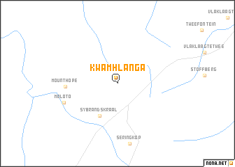 map of Kwamhlanga