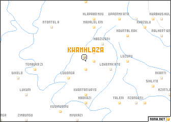 map of KwaMhlaza