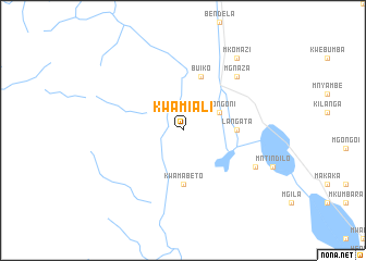map of Kwamiali