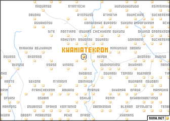 map of Kwamiatekrom