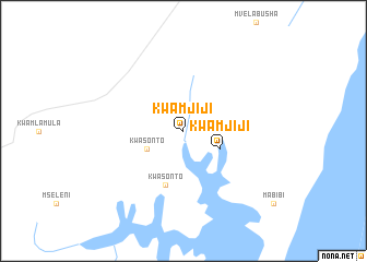 map of KwaMjiji